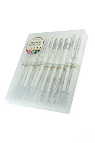 Uni Ball Signo UM-153, 1.0 mm, bolígrafo gel blanco set 10 miniatura 3