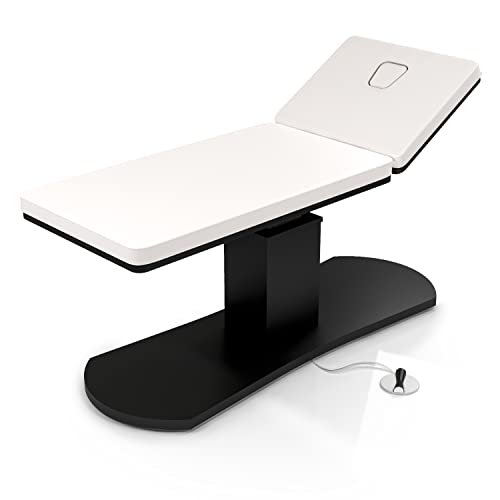 Pierucci Wellness Technology Camilla eléctrica masaje esteticista profesional, cama profesional centro estético con motor fisioterapia spa bienestar E-space tumbonas N-N