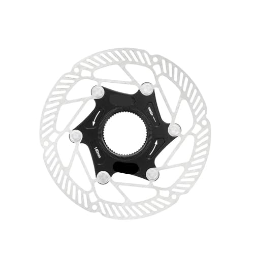 Disque frein vélo 160mm 6 boulons rotor acier creux verrouillage central