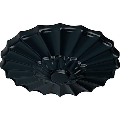 Image of Ekena Millwork Shakuras Ceiling Medallion, Night Shade