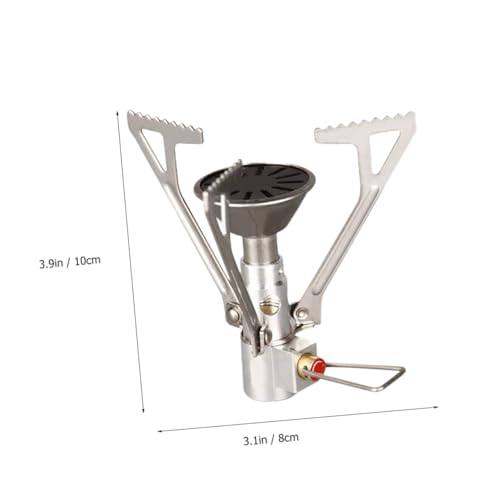 Réchaud de camping à gaz portable en acier inoxydable Alipis et étanche - 3