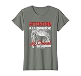 Porte ce drôle Attention La Cavaliere T-Shirt comme cadeau pour cavaliers cool pour homme ou femme fan de cheval ! C'est un vetêment à porter pour les courses de chevaux entre amis, couples ou en famille