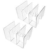 Zerodeko 2Pcs Cahier Organisateur Vertical Fichiers De Bureau Étagère De Stockage Chicane Classeur Bureau Utilisation Scolaire Livres Trieur Organisateurs Documents Maison Table Courrier