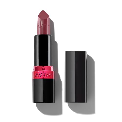 Avon Ultra Creamy Satin-finish Lipstick Toasted Rose with Vitamin E, Avocado Oil and Jojoba Oil for a Creamy and Comfy Feel, Rich Colour and Full Coverage, Cruelty Free