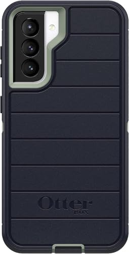 OtterBox Samsung Galaxy S21 (Only) - Defender Series Case - Varsity Blues - Case Only - Screenless Edition - Rugged & Durable - with Port Protection - Microbial Defense Protection