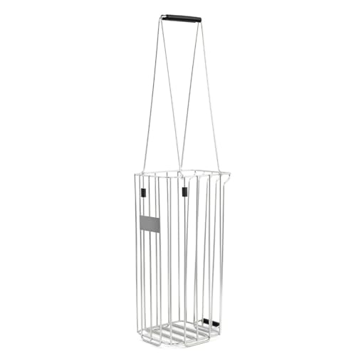 Cubo De Pelota De Golf, Recogedor De Pelota De Tenis, Cesta De Recogida De Pelota De Golf, Cesta De Almacenamiento De Pelotas De Golf De Acero Inoxidable, Recogedor De Pelota De Tenis Superior