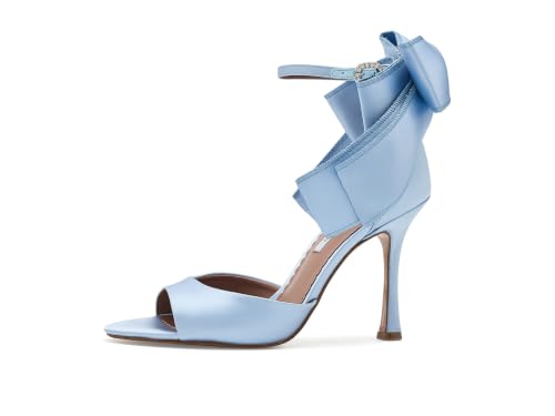 Steve Madden Women's Bougie Pump, Blue Satin, 8 by Steve Madden - Used condition - Image 4