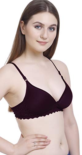 Image of FIMS - Fashion is my style Women Lace Padded Bra Lightly Pad Full Coverage