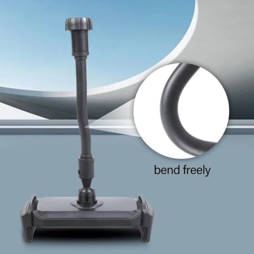 Brazo de extensión de 17mm para soporte de teléfono de coche con conector estable giratorio 360 5
