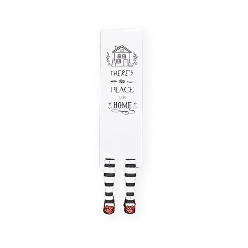 Witch Bookmark Ruby Slippers Book Mark Funny Book Desk Decor Bookmarks for Book Lovers Fathers Day Gifts Gift Ideas (Theres-no-Place-Like-Home Bookmark)
