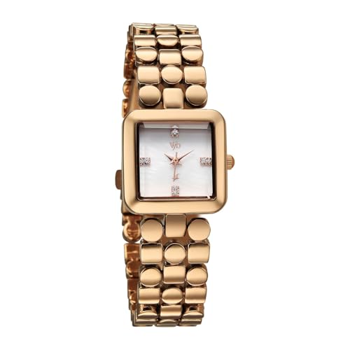 Image of Fastrack Vyb 6.0 Iconiquē Quartz White Mother of Pearl Shaped Dial Women's Watch | Stainless Steel Strap Material | Watches for Women Analog | Girl's Analog Watches - FV60083WM02
