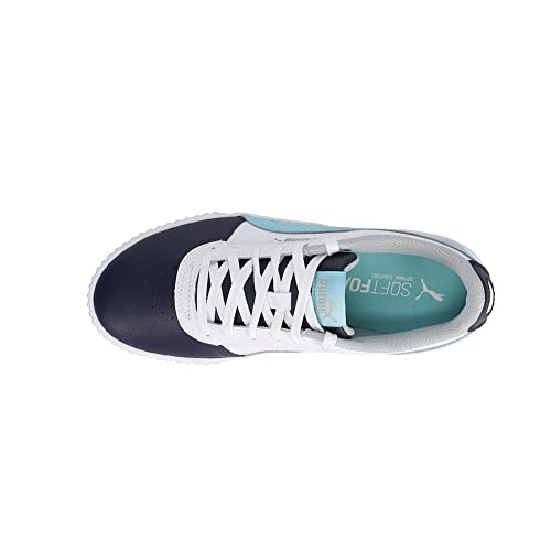 Image of Puma Carina 2.0 Synthetic Leather Lace Up Women's Sneakers