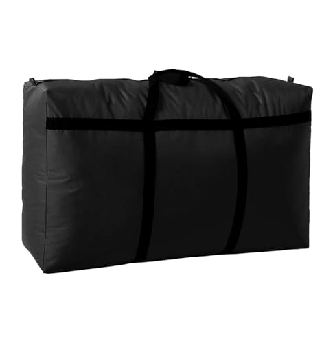 230L Extra Large Moving Bag - Waterproof Foldable Travel Luggage Storage Bag - Black2