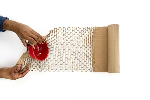 Shipping Bundle of Scotch Heavy Duty Shipping and Moving Packing Tape,1.88 in x 22.2 yd, 3 Rolls with Dispensers + Scotch Cushion Lock Protective Wrap, 12 in x 50 ft - Image 3