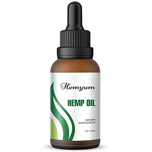 (10,000mg) Organic Hemp Oil Extract - 4 Pack - Organically Grown in USA - Co2 Extraction - Hemp Extract Tincture Drops - Vegan, Non-GMO