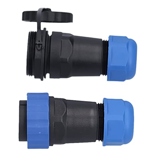 Conector avionico macho y hembra 8 pines antioxidante miniatura 7