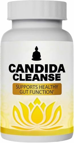 Candida Cleanse - Gut & Colon Support, Advanced Probiotic for men and women