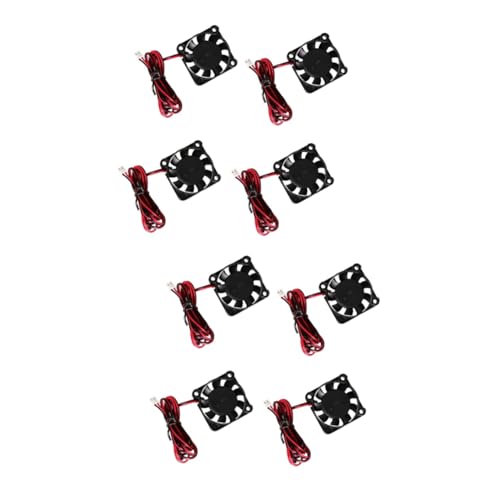 Gatuida 8pcs Dc Radiator Electric Industrial Cooling Fan Printer Accessory Efficient Blower Fan in Industrial Settings