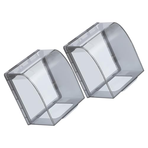 SHINEOFI 1 Set Elettrica Design Adesivo Per Protezione Per Bagno E Umidi Facile Installazione Senza Residui 2 Pezzi