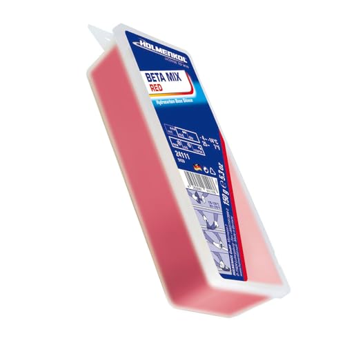 Holmenkol Beta Mix Ski Wax - Red 150g Hydrocarbon Base Skiwax 24111