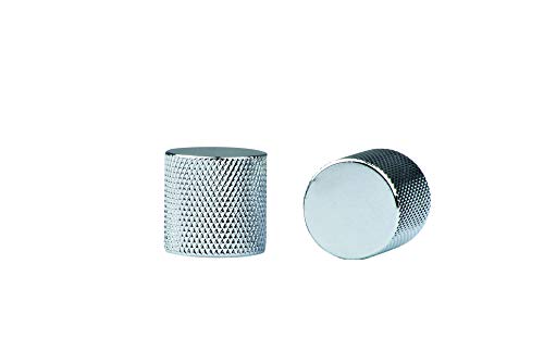 Knob Metal Cromado com Parafuso com 4 Unidades - DOLPHIN 7393