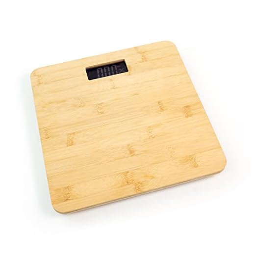 BALANÇA DIGITAL CORPORAL DE BAMBU - OIKOS