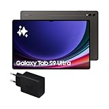 Samsung Galaxy Tab S9 Ultra, 256 GB, WiFi + Cargador 45W - Tablet Android con IA, Ranura MicroSD, S...