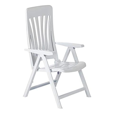 Resol 1x White Folding Sun Lounger Cover