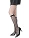Lastclream Fishnet Knee-High Sock for Women Fashion Sock Knee High Fishnet Hosiery for Party (Small Mesh)