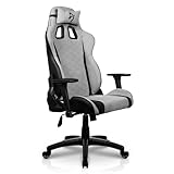 Arozzi ゲーミングチェア Avanti SoftFabric Light Grey ソフトファブリック素材 3Dアームレスト リクライニング機能 ネックピロー AVANTI-SFB-LG【国内正規品】