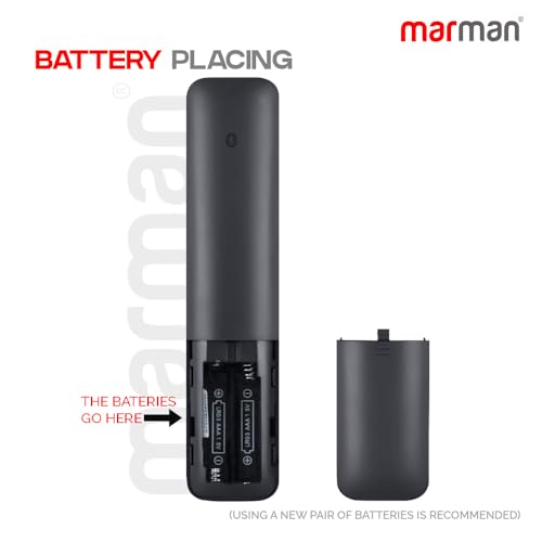Image of marman Compatible with Oneplus TV Voice Remote Control Original Y, Y1s Pro Series Suitable for 4K FHD UHD QLED Smart Android Television with Google Assistant - Pairing Must!