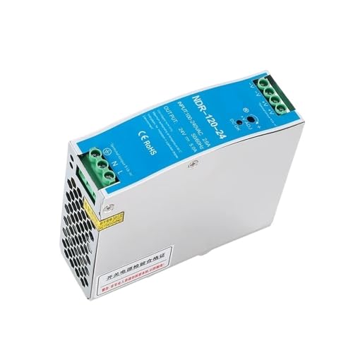 Alimentation 24V 120W NDR-120 pour rail DIN avec haute efficacité de commutation AC/DC
