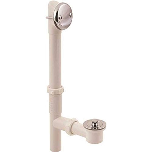 Gerber Plumbing 41550 Lift and Turn Waste and Overflow PVC with Tubing