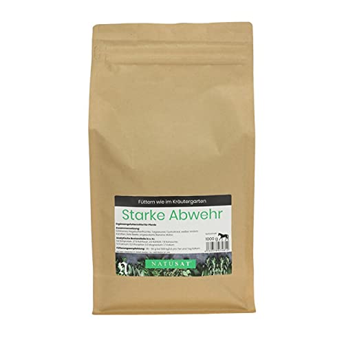 natusat hierbas mezcla fuerte Defensas 1000 g - Huster - con Echinacea, Escaramujo Frutas Cover