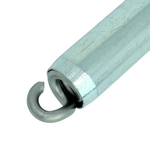 Federbandbolzen-Komplettset mit Arretierstift – Passend für Teckentrup & Hörmann Feuerschutztüren – E1/S1 für Konstruktionsband Ø 19 mm, Länge 145 mm – Ideal für FH- und Brandschutztüren