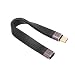 Yctze Short USB C Cable, 40Gbps Efficient Transmission