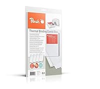 Peach Thermobindemappen Spar Set A4 - für 15-60 Blätter - 20 Stück assortiert - weiß - PBT100-14