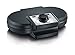 SEVERIN Macchina Per Waffel Duo, Per Realizzare Due Waffel Alla Volta, Con Rivestimento Antiaderente Per Due Waffle Classici A Forma Di Cuore, Potenza 1.200 W, Nero, WA 2106 immagine