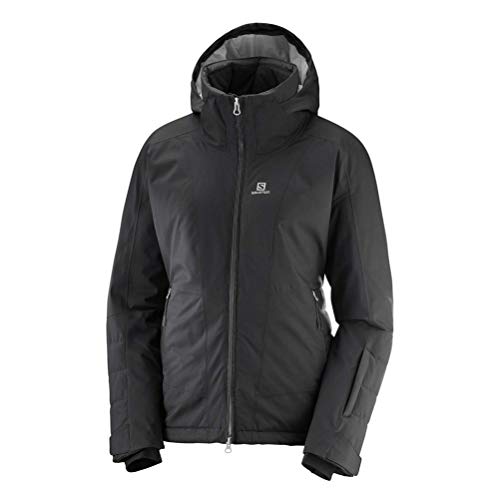Salomon All Good JKT W Snow Skiing Apparel, Black, X-Large