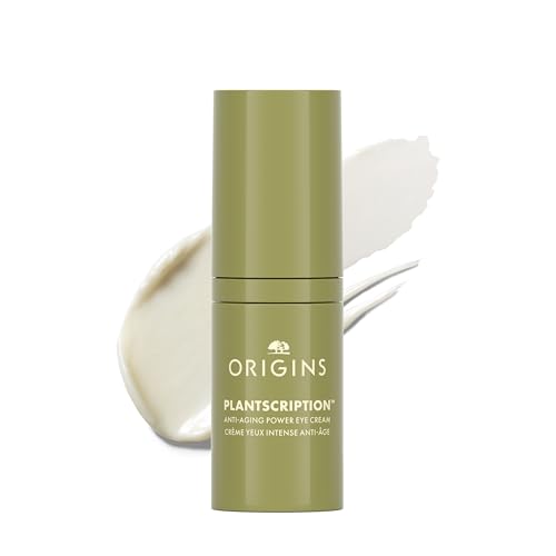 Origins Plantscription Power Anti-Aging Eye Cream | Visibly Reduces Fine Lines & Crow’s Feet | With Peptides, 0.5 Fl Oz