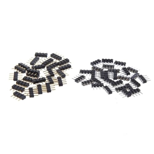 Connecteur mâle 4 broches RGB pour bande LED lot de 10 pièces