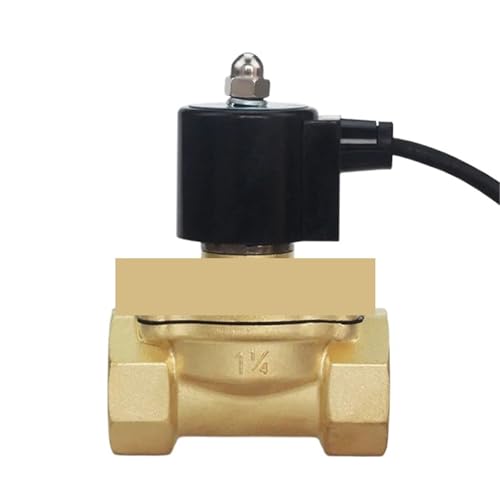Électrovanne Normalement Fermée 1-1/2 Pouce DC 24V Électrique pour Eau