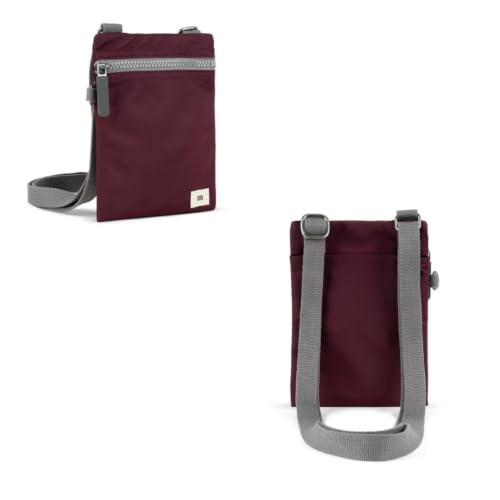 Image of ORI LONDON Crossbody Bag - Chunky Zip, Adjustable Strap, & Multi Pockets for Mobile Phones, Cards & More - Chelsea