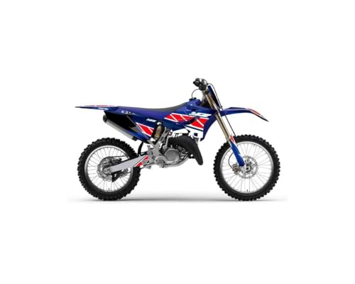 Kit déco Yamaha 125 YZ France 2018 pour carénages usés