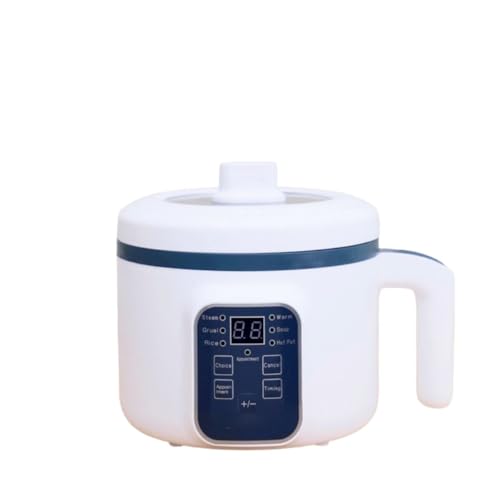 XPPXポータブル炊飯器 コンパクト炊飯器 加熱が均一で、1.7L /110V 食材の旨味を引き出します ご飯の炊き、スープの煮、煮物の調理に適した高速調理機で、一人用、1〜2人用のホットポットにも向いており、旅行や一人暮らしにとても適しています ([スマ