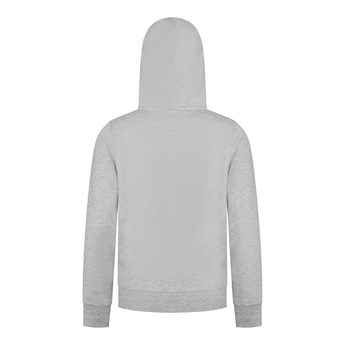 EVERYDAY KIDS All-Season Pullover Hoodie – Warm Fleece Sweatshirt with Hood – Ideal for School, Outdoor Play, or Travel – Boys Hoodie (Size 10/12, Heather Gray)