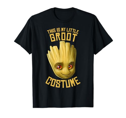 Marvel GOTG This Is My Little Groot Costume Halloween T-Shirt