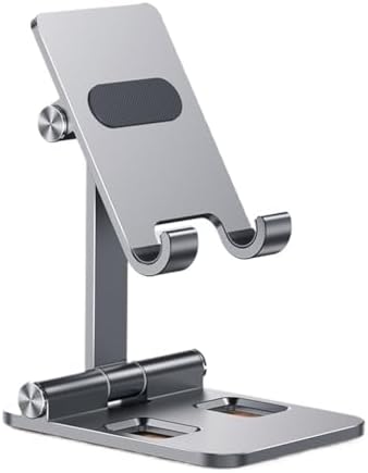 JSEIAJB Aluminum Alloy Lazy Phone Tablet Universal Desktop Multifunctional Folding Portable Phone Holder image 2