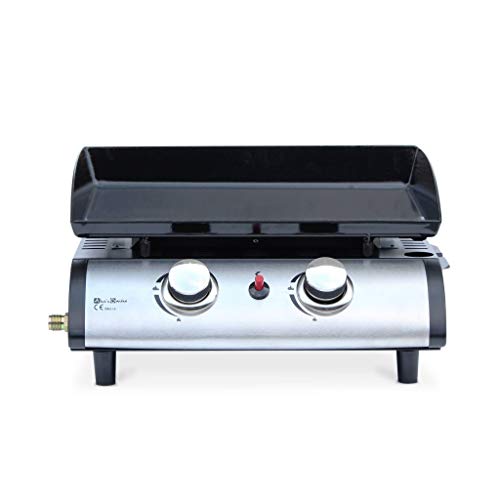  - Plancha au gaz 2 brûleurs - Porthos - 5 kW. ...