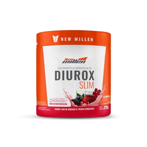 Diurox Slim - 225g Chá de Hibisco com Frutas Vermelhas - New Mill...